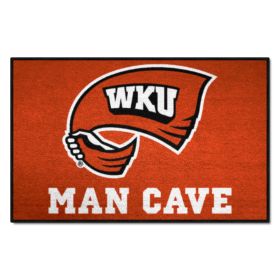 Western Kentucky Man Cave Starter Rug 19"x30"