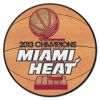 Miami Heat 2013 NBA Finals Champions Basketball Rug 27" Diameter