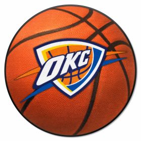 NBA - Oklahoma City Thunder Basketball Mat 27" diameter