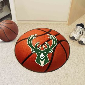 NBA - Milwaukee Bucks Basketball Mat 27" diameter