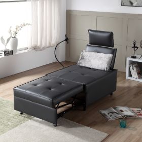 3 in 1 Sofa bed,Speaker chair, Reclining sleeper sofa bed,
Futon with bluetooth speaker 2 USB port, Phone holder accent chair, Functional backcushion