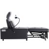 3 in 1 Sofa bed,Speaker chair, Reclining sleeper sofa bed,
Futon with bluetooth speaker 2 USB port, Phone holder accent chair, Functional backcushion