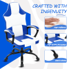 Gaming Chair Office Desk Chair, Wide Computer Chair for Heavy People, E-Sports Video Game Chairs for Adults