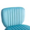 COOLMORE Bar Stools with Back and Footrest Counter Height Dining Chairs 2PC/SET