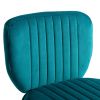 COOLMORE Bar Stools with Back and Footrest Counter Height Dining Chairs 2PC/SET