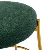 COOLMORE Bar Stools Industrial Pub Barstools with Back and Footrest, Modern Armless Bar Height Stool Chairs Set of 2